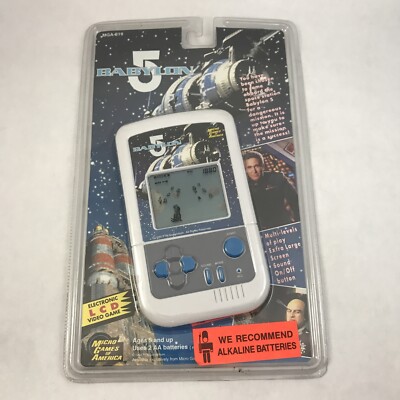 Babylon 5 Electronic LCD Video Game Vintage 1994 NOS Sealed Micro Games America