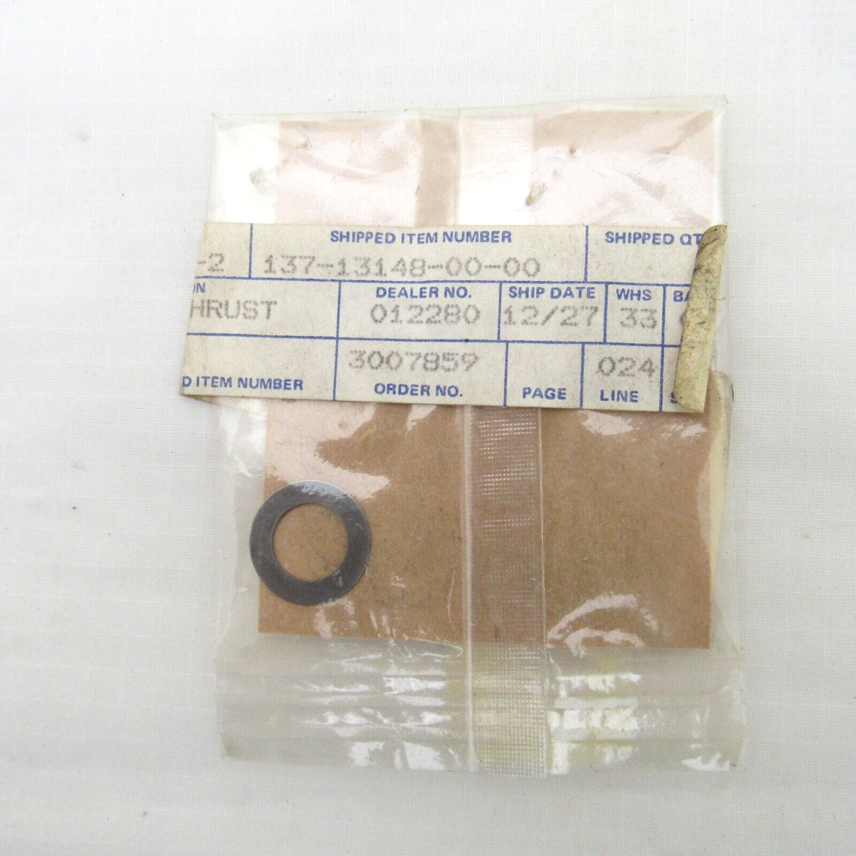 専用ページB Yamaha OEM Cam Camshaft Thrust Plate Washer 137-13148-00-00 | eBay