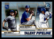 2020  Bowman Foster Griffin / Khalil Lee / Kris Bubic Talent Pipeline #TP-KCR