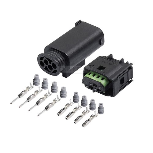 4 Pin TE MQS Automotive Male Female Connector Plug Socket Kit for VW AUDI BMW - Picture 4 of 5