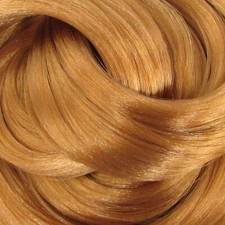 Nylon Doll Hair - Tuscan Amber Auburn for Rerooting Custom Dolls, Doll Rehair