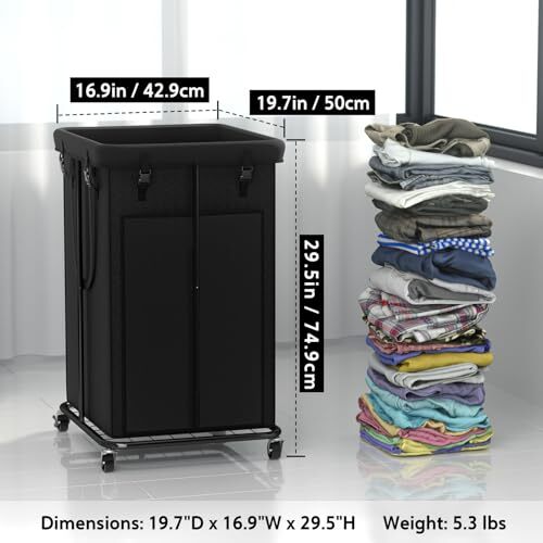Big Laundry Basket Lifewit 100L Laundry Basket With Lid, Clothes