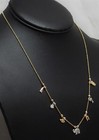 SIKARA & CO 14k Multi Tone Gold Good Lucky Charm Necklace Clover Horseshoe 7 — photo 2