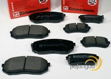 Zimmermann Bremsbeläge vorne hinten passend für Hyundai ix35