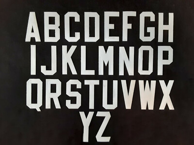 Tackle Twill Letters 3