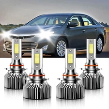 For Toyota Avalon 1995-2007 LED Headlight Bulb 9005+9006 High Low Beam 10000LM