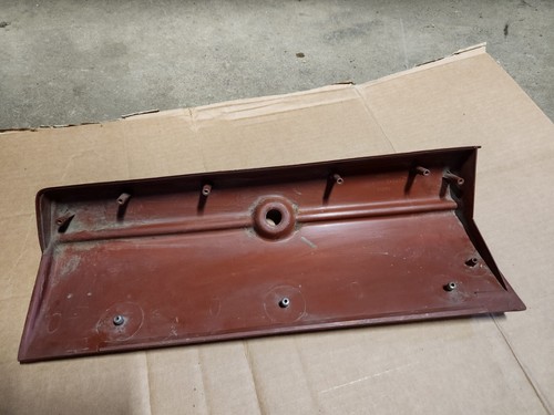 1970 70 Burnt Orange B-body Glove Box Door Plastic Rallye Mopar Dodge Plymouth - Picture 3 of 4