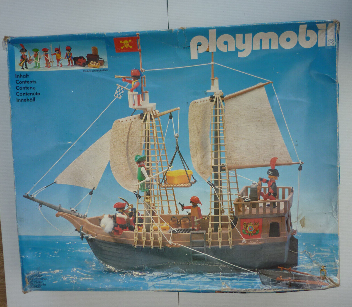 PLAYMOBIL Very RARE Vintage Pirate Ship 3550 Compra online