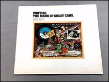 1977 Pontiac 38-page Brochure Catalog  Firebird TransAm Grand Prix Am Bonneville