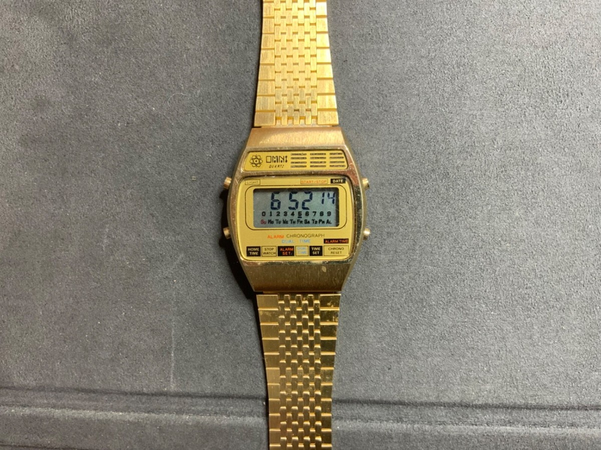 ピ様 ウィッグオーダー 　ステイゴールド Vintage Omni LCD Digital 80's Working Watch | eBay