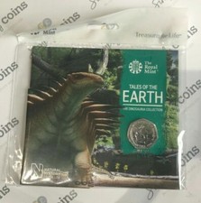 ROYAL MINT 2020 50 PENCE PACK THE MARY ANNING HYLAEOSAURUS BU
