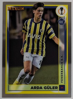 2022-23 Topps Merlin Chrome UEFA .. ARDA GULER .. Rookie RC #43 | eBay