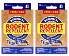 Fresh Cab FC1P8T Botanical Rodent Repellent, 2.5 oz. Pouch (2-BOXES)