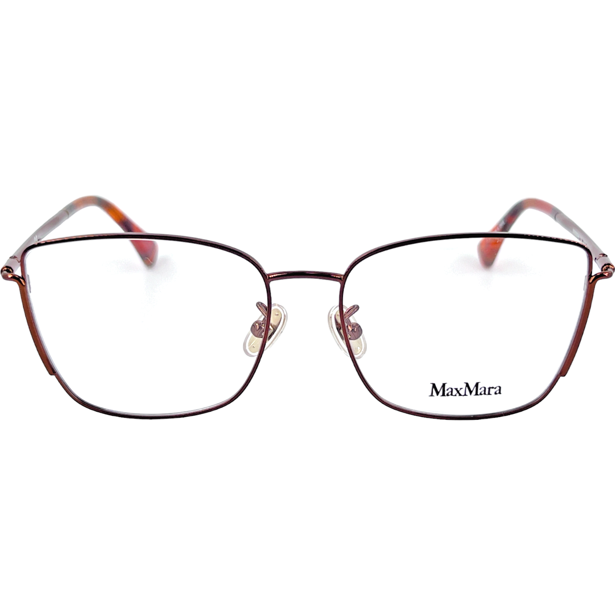 Max Mara MM5004-H Womens Eyeglass Frame 034 Shiny Copper Red Havana MM5004-H Eyeglasses - Max Mara Authorized Retailer  main image 4
