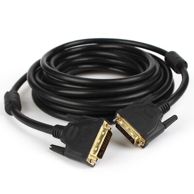 DVI to DVI Cable, DVI to DVI-D 24+1  Digital Video Monitor Cable for HDTV, Gamin