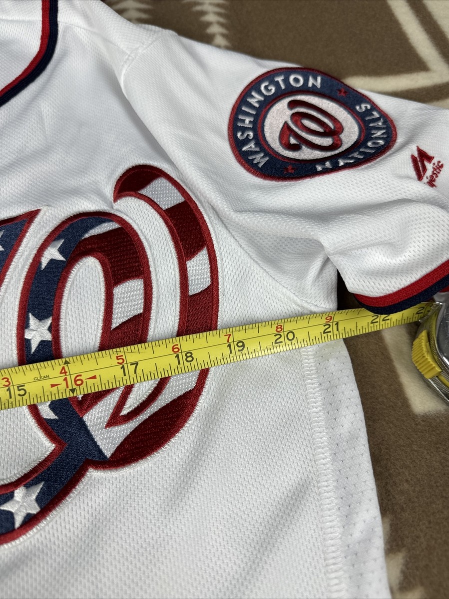 Washington Nationals Nats Majestic Authentic Baseball Jersey US