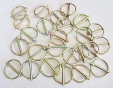 50 GOLIATH INDUSTRIAL 3/16" LYNCH LINCH PIN 3 POINT HITCH CLIPS TRACTOR LP316