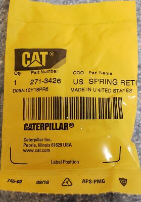 2713426 COMPRESSION SPRING NEW SURPLUS GENUINE CAT | eBay