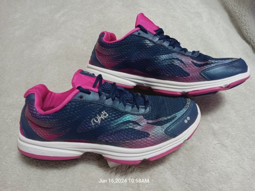 Ryka Damen Devo Plus 2 marineblau-rosa Wanderschuhe Sportgröße: 9M - Bild 2 von 11