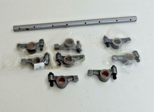 New Rocker Arm Set Of 8 W Bushings Installed Rocker Shaft Mga Mgb 1955-80