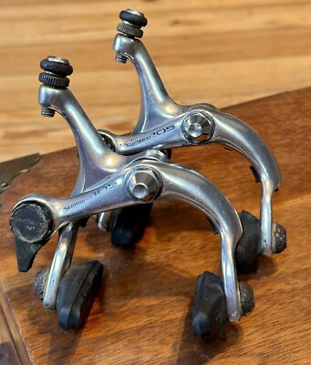 Shimano 105 Brake Caliper Set BR-1050 Sidepull Vintage Road Bike