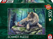 500 Teile Schmidt Spiele Puzzle Wolf und Elfe 59714