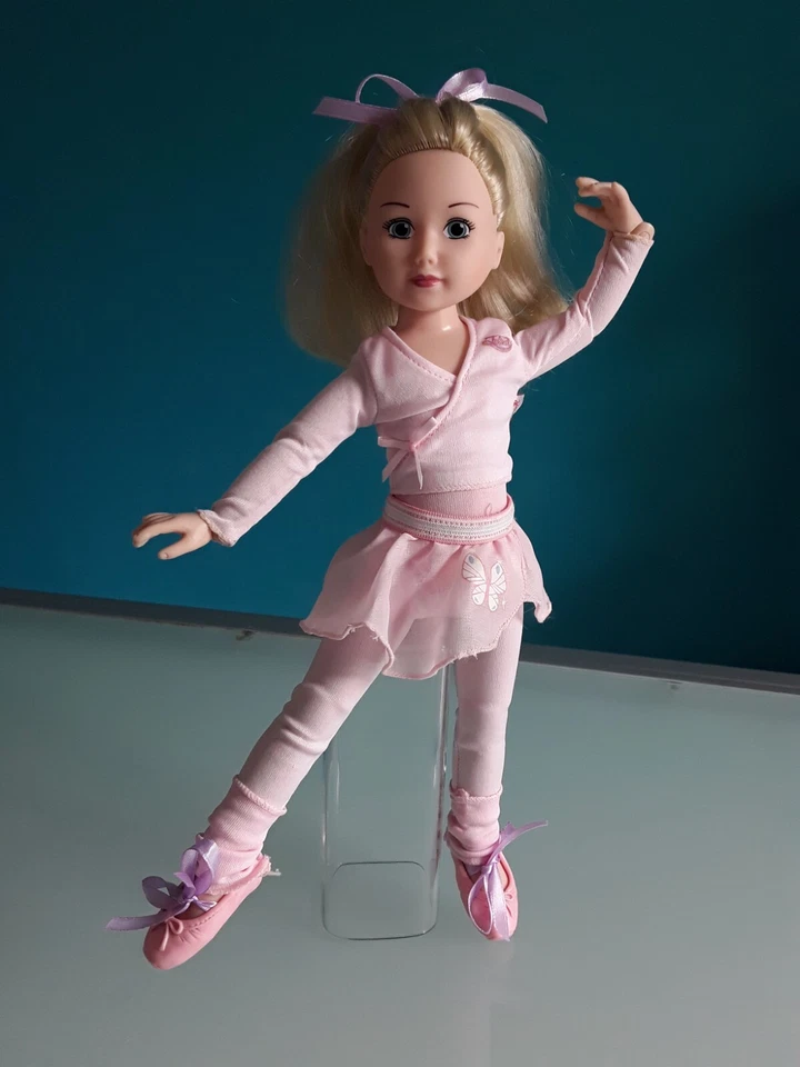 "ZAPF Creation" Bambola Jolina Ballerina, 2008, altezza 34 cm. vestiti originali - Immagine 2 di 4