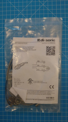di-soric DCC 08 M03 POLK Induktiver Näherungsschalter Neu+OVP