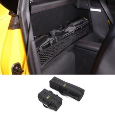 Black Seat Back Side Storage Bag Organizer Pocket For Lotus EMIRA 2021-2025