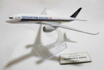 SINGAPORE AIRLINES SQ Die cast Model Airbus A350 Collect Plane