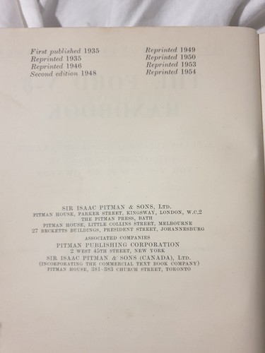 1954 The Ford V-8 Handbook by Staton Abbey Hardcover w/Dustcover - Foto 3 di 8