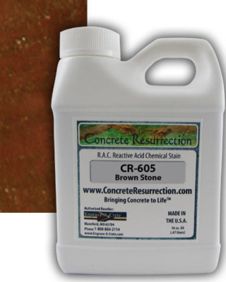 Professional Grade Concrete Acid Stain  - 16 ounce size **12 Colors Available***