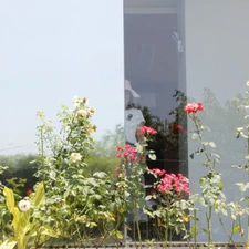 Window Tint Silver Mirror Reflective Film Privacy One Way Glass Foil 152x200cm