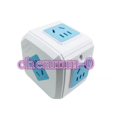 Vatically Plug Socket 1PCS One turn five vertical socket plug socket plug converter TV plug ...
