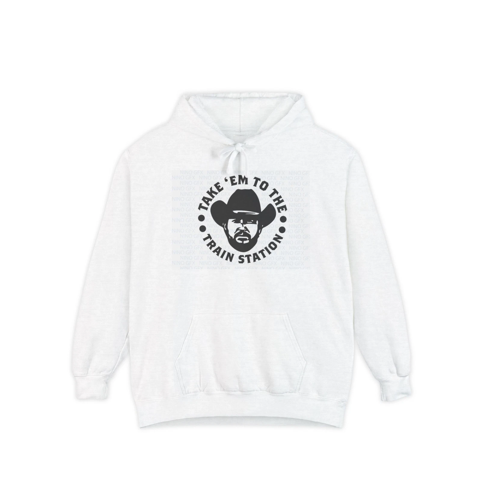 Unisex Garment-Dyed Hoodie