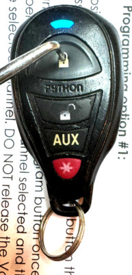 PYTHON 7145P Keyless Remote Car Starter Transmitter Alarm Key Fob EZSDEI7141 OEM