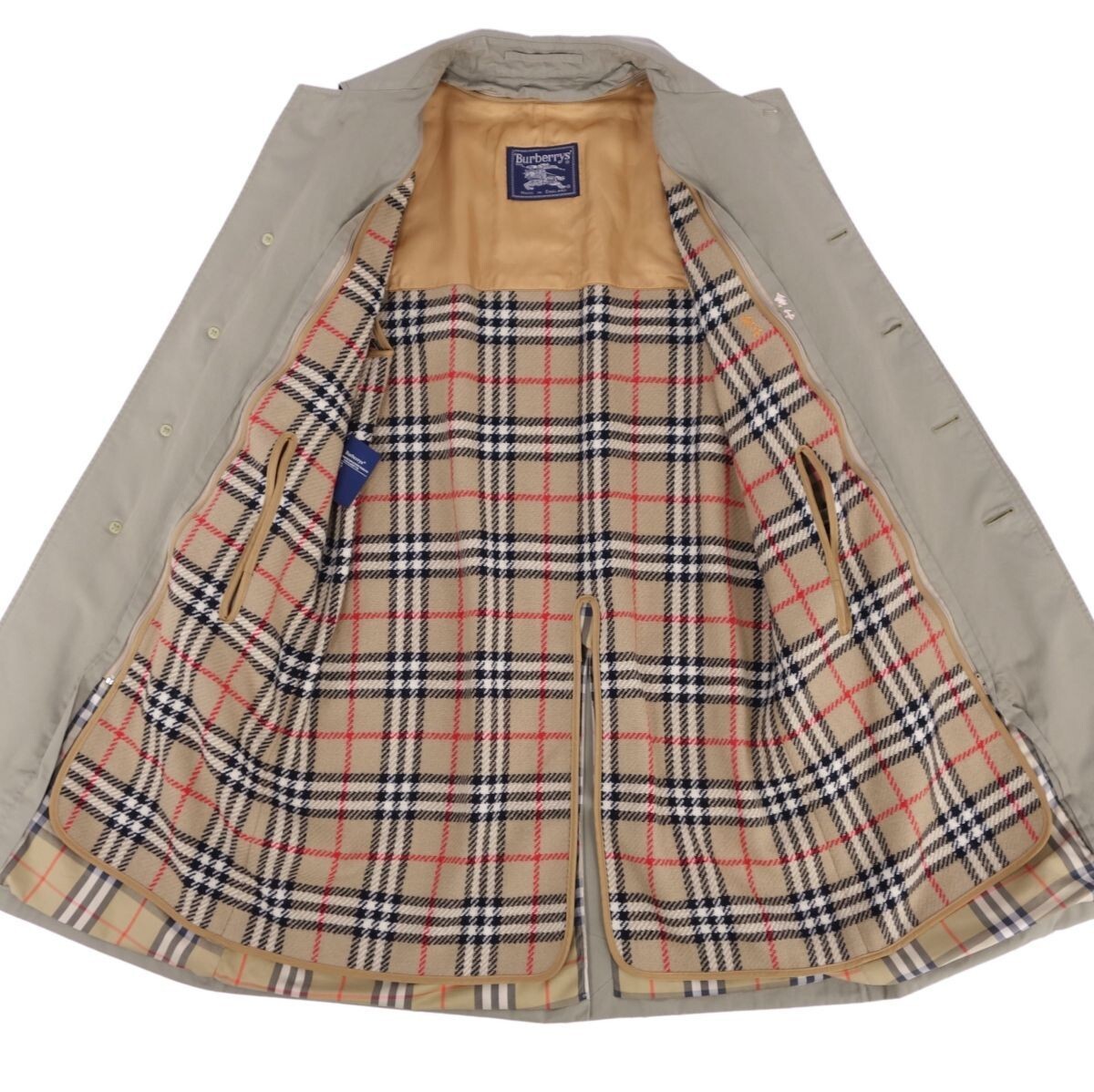 BURBERRY】Vintage Burberrys Coat Balmacaan Coat with Liner
