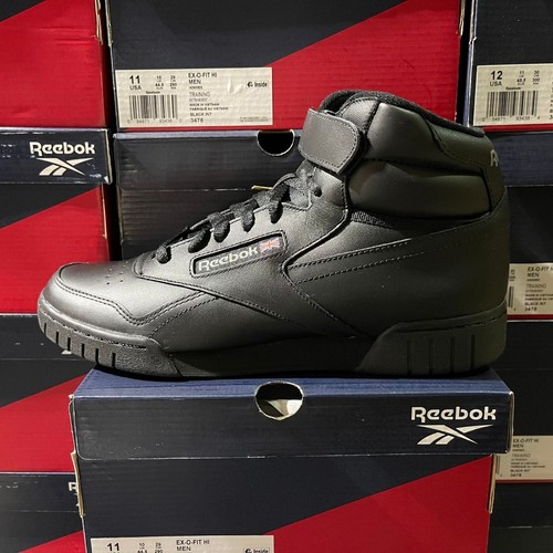 REEBOK EX-O-FIT HI BLACK INT 3478 MEN SHOES SNEAKER | eBay