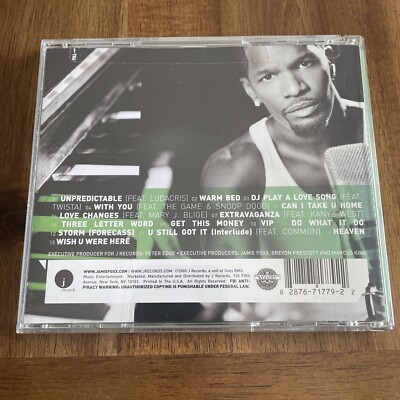 Jamie Foxx - Unpredictable - CD 828767177922| eBay