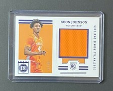2021-22 Chronicles Draft ENCASED -  Keon Johnson RC Blue /99 Rookie Swatch 