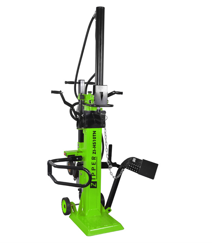 Zipper 10t Vertical Log Splitter HS10TN 250mm max splitting dia - 3kw 240v 16amp