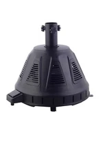 Hiland 1500-Watt Umbrella Base Electric Patio Heater Outdoor Black