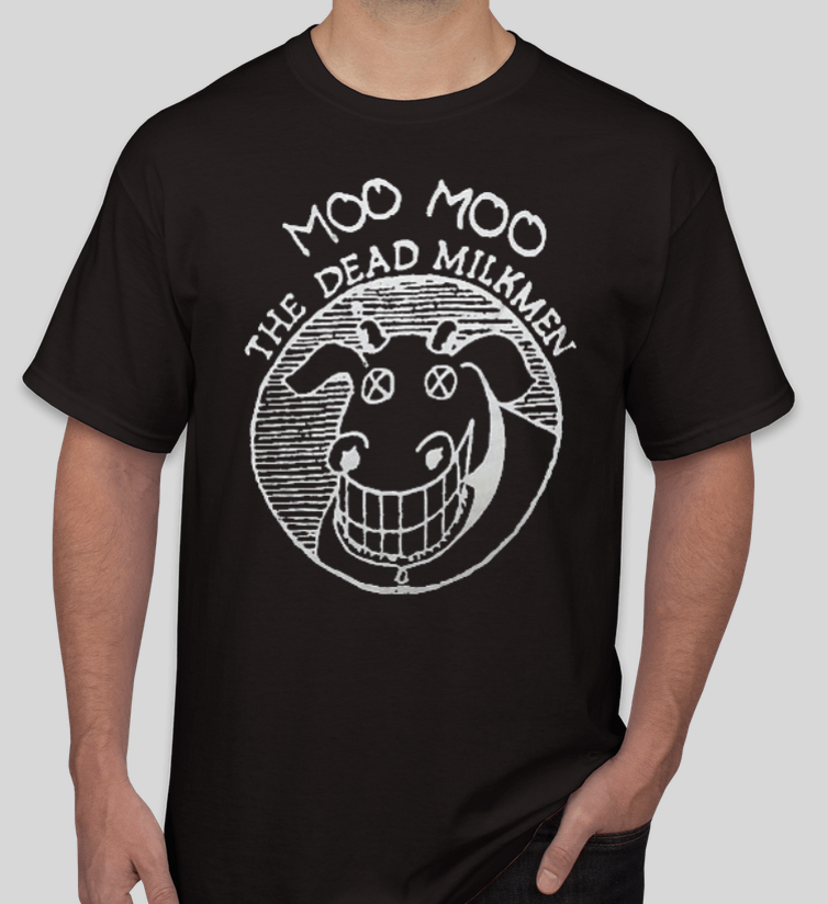 The Dead Milkmen Moo Moo T shirt Tee Rock Band Music Punk Medal | eBay