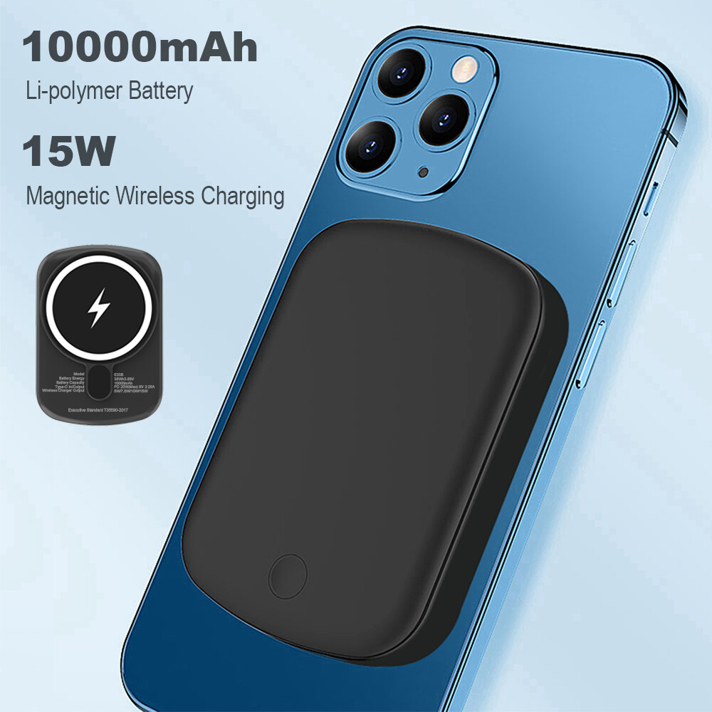 10000mAh Magnetic Wireless Charger Power Bank PD 15/20W FOR iPhone