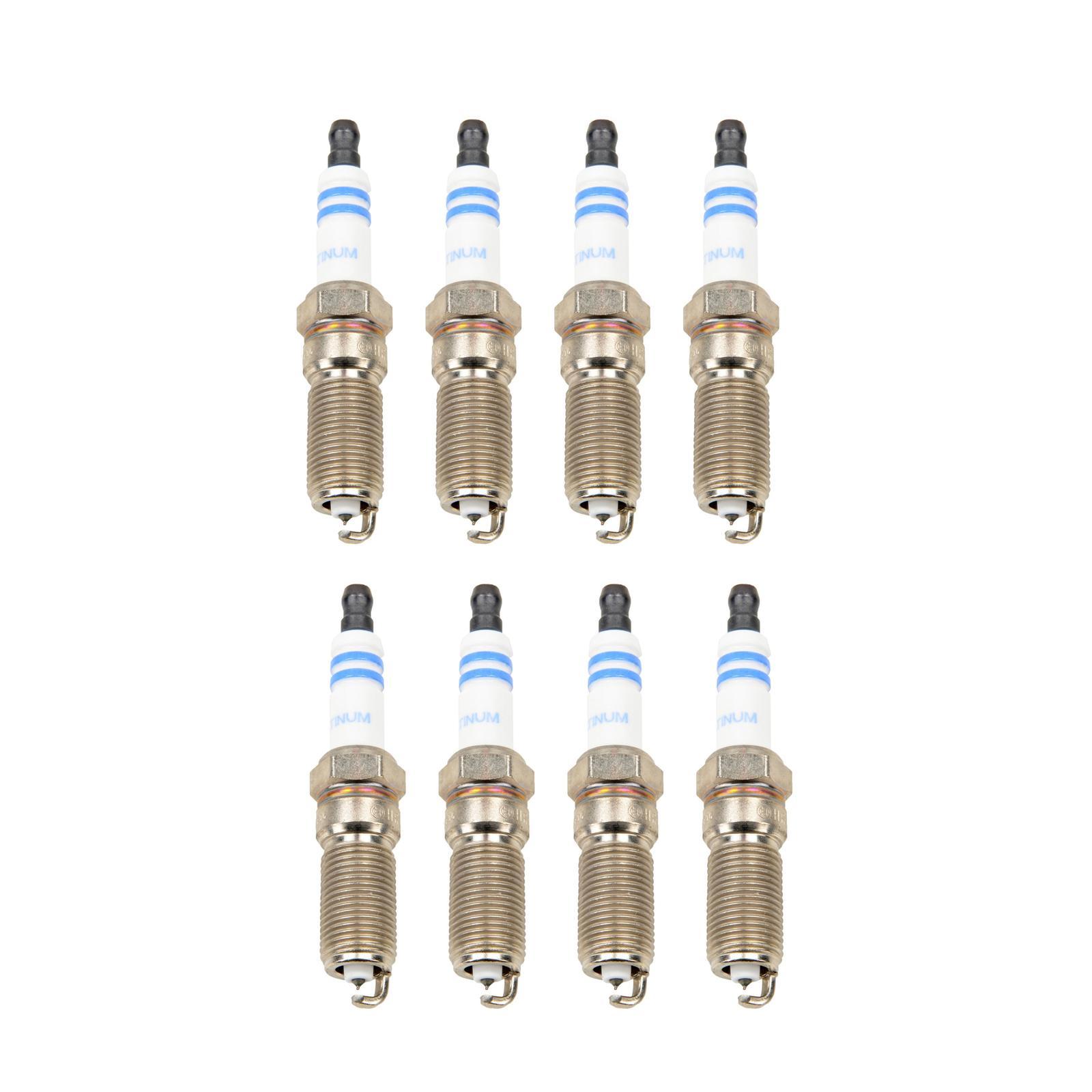 For Buick Ford Lincoln Mazda Set of 8 Bosch OE Fine wire Platinum Spark Plugs