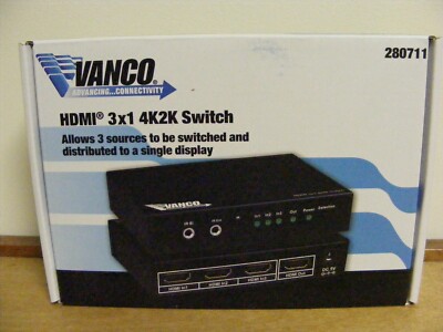 VANCO 280711 3X1 HDMI 4K2K SWITCH