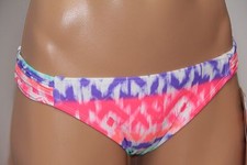 New Hula Honey Swimwear Bikini Bottom Size S Multi
