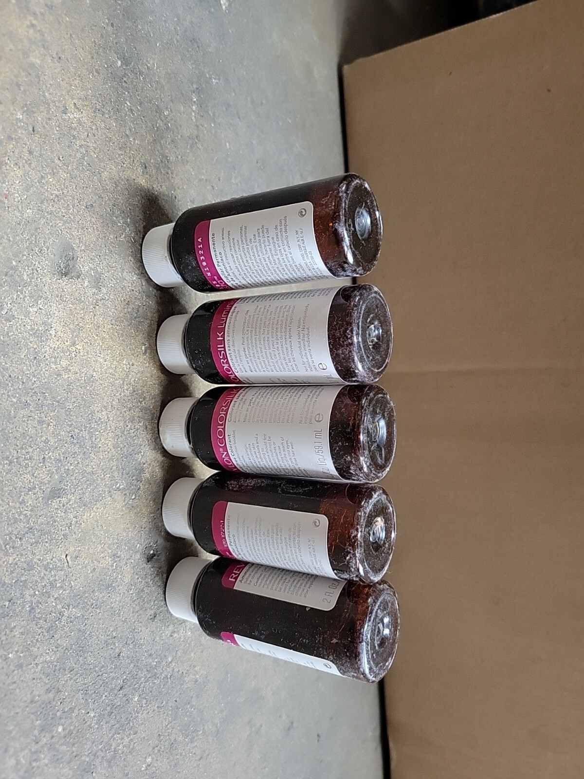 Lot Of 5 Revlon ColorSilk Luminista Dye NO DEVELOPER