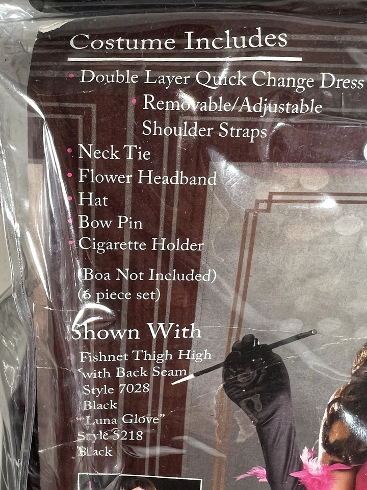 Disfraz grande Dreamgirl de gángster a precioso Foto 4 de 4