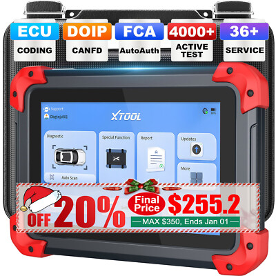  $255 XTOOL D7 Car Bidirectional Scanner Full Diagnostic Coding Key Programmer